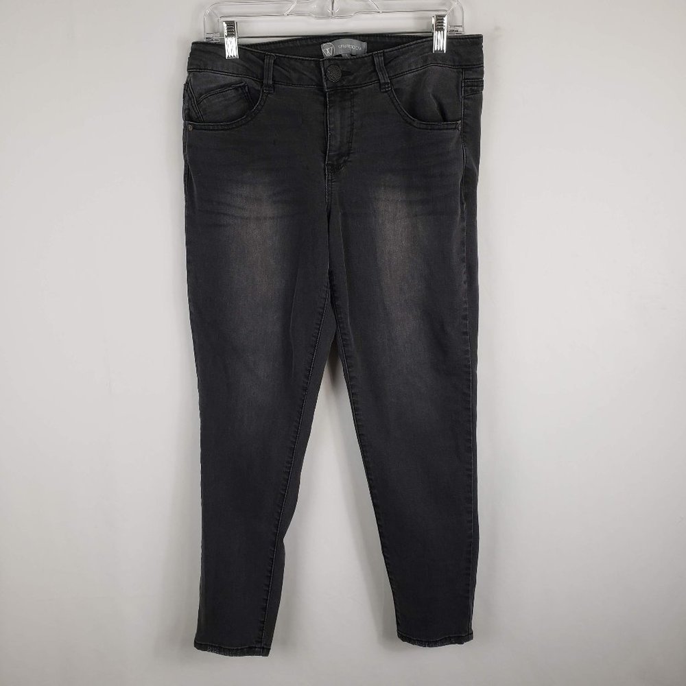 Wit & wisdom Gray Ankle jeans Size 8